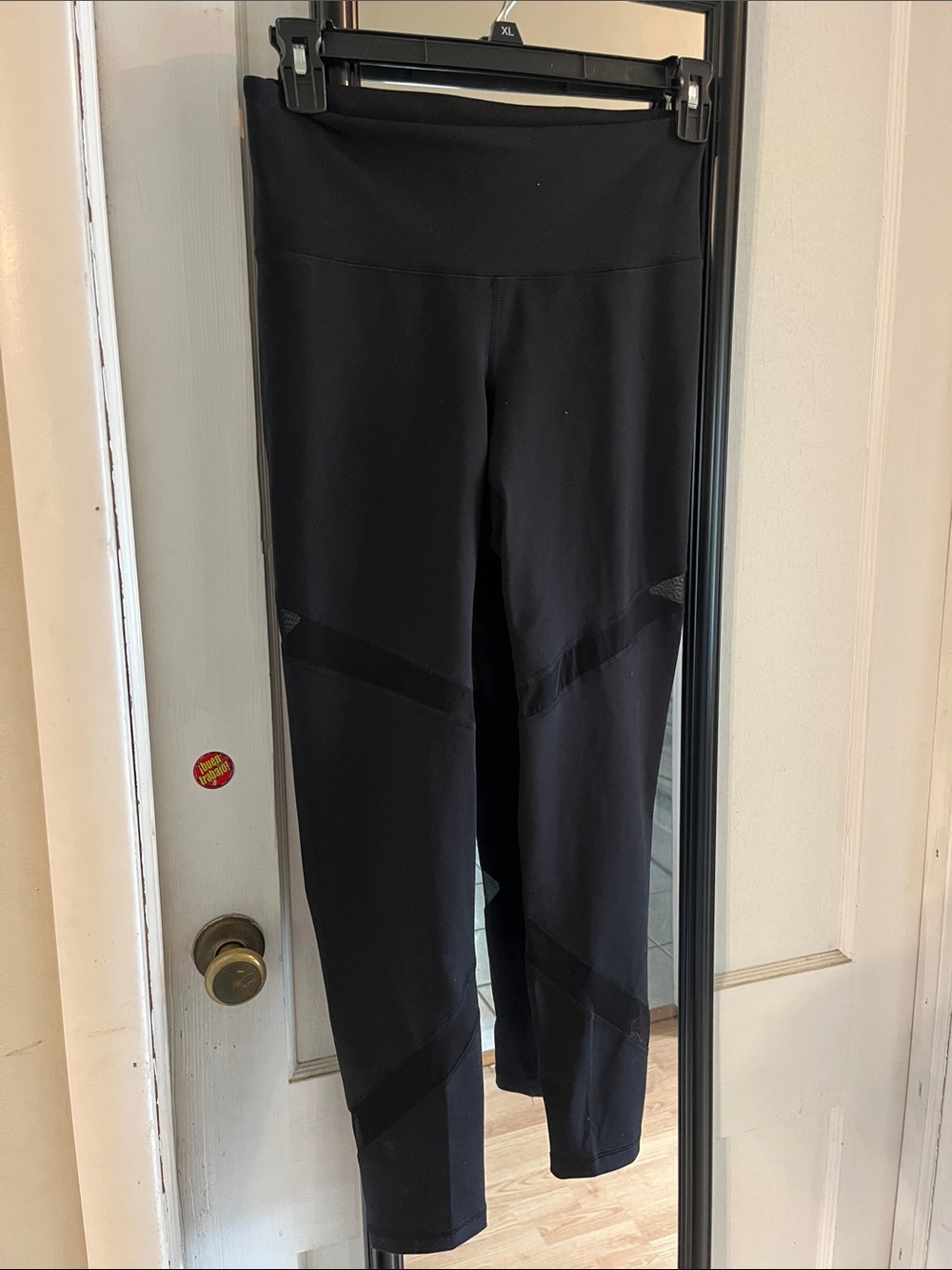 Petite black High-Waist Performance Leggings